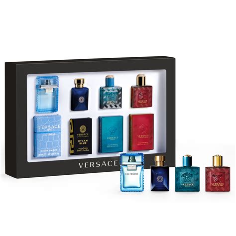 versace gift set men|mini men's aftershave sets.